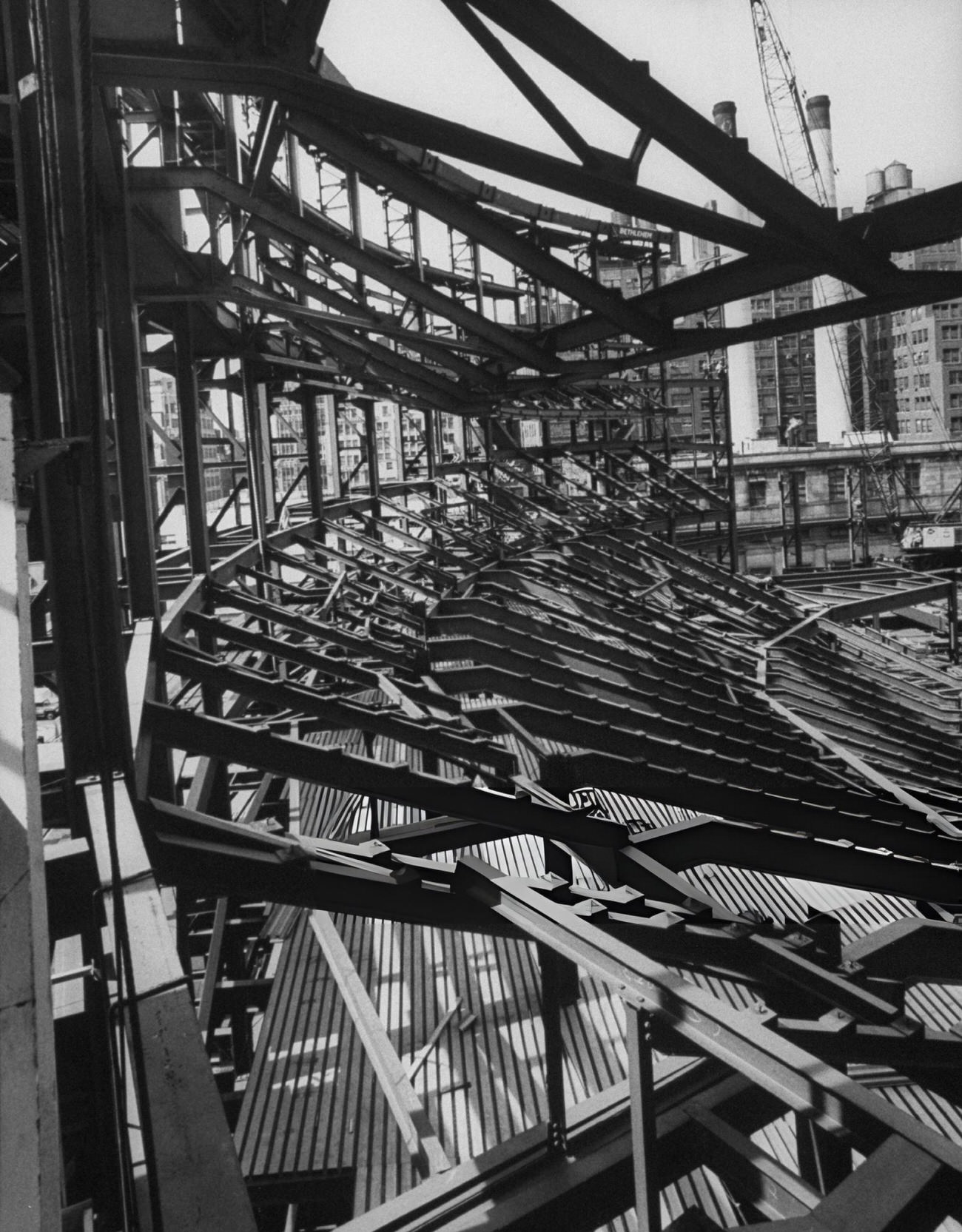 Historical Photos Of Madison Square Garden Under Construction From The 1960S