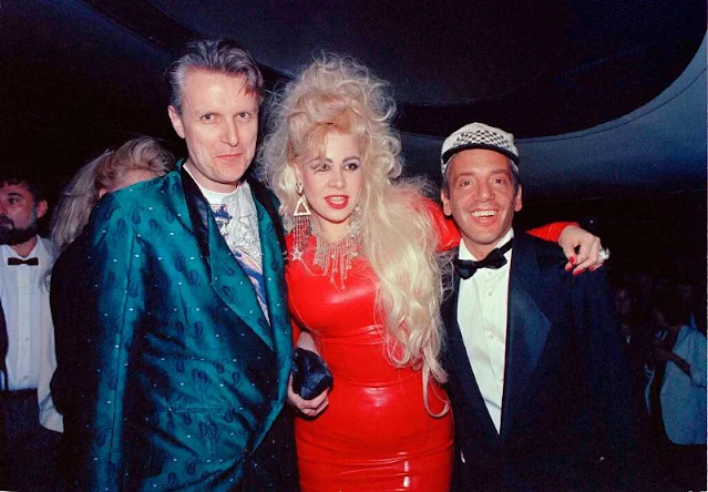 Clubgoers Partying At The Opening Of The Palladium In New York City In 1985