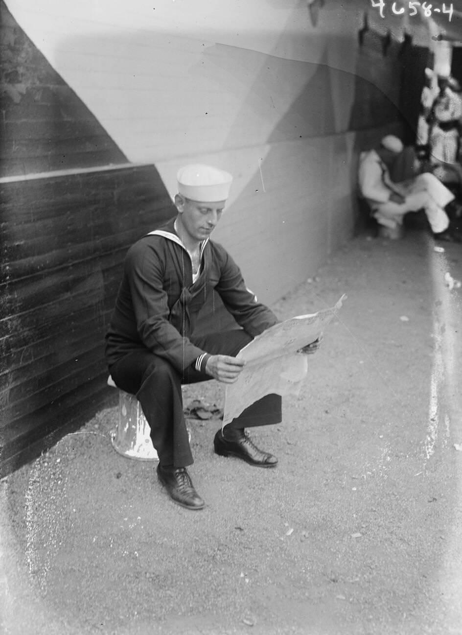 William J. Reilly, A Sergeant In The Navy And Vaudeville Performer, 1910S.