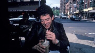 Lou Reed On New York City Streets 1980S