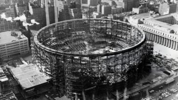 Madison Square Garden Construction 1960S