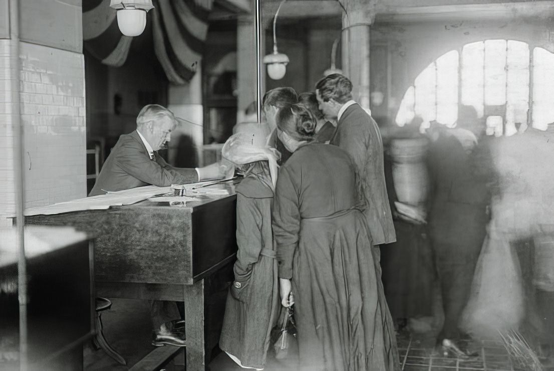 Exam, Ellis Island.