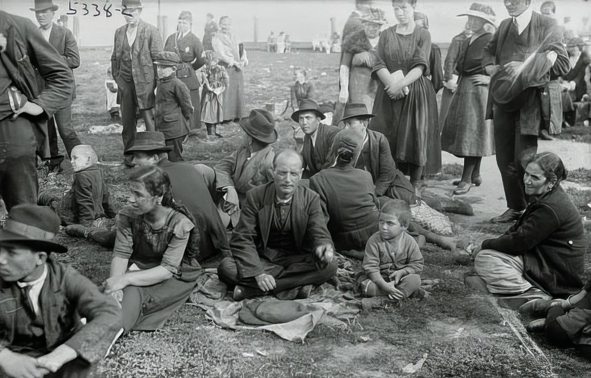 Ellis Island.