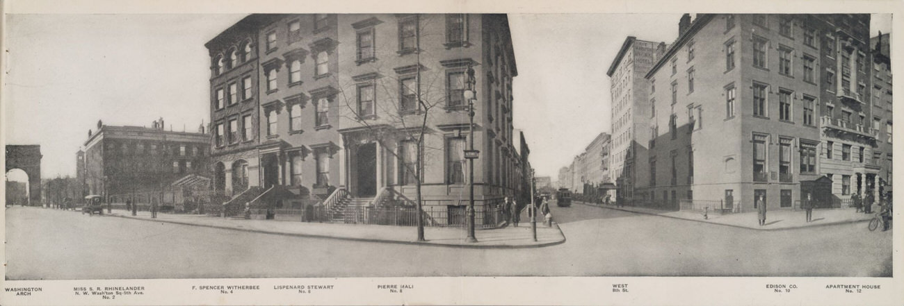 Washington Arch - No. 12 Apartment House, West 8Th St.