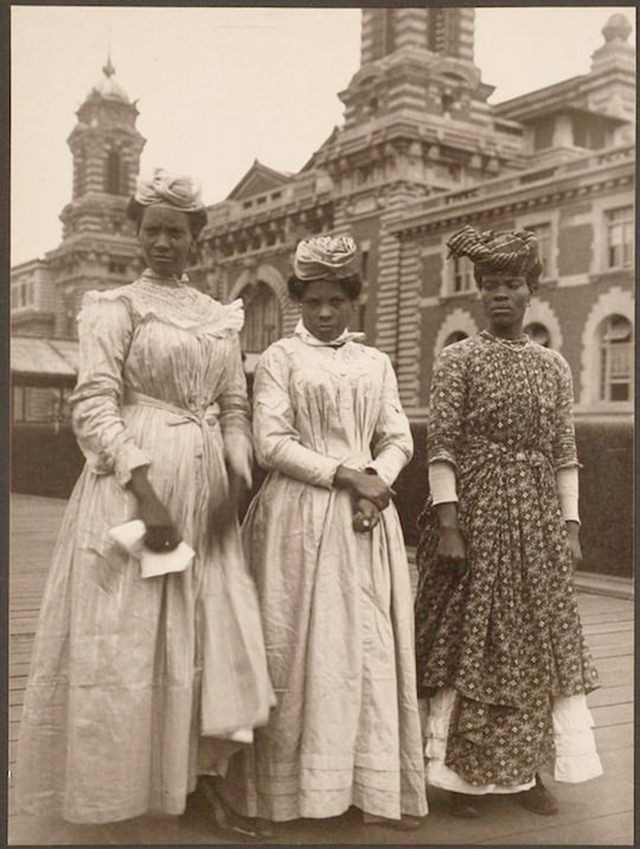 Three Women From Guadeloupe.