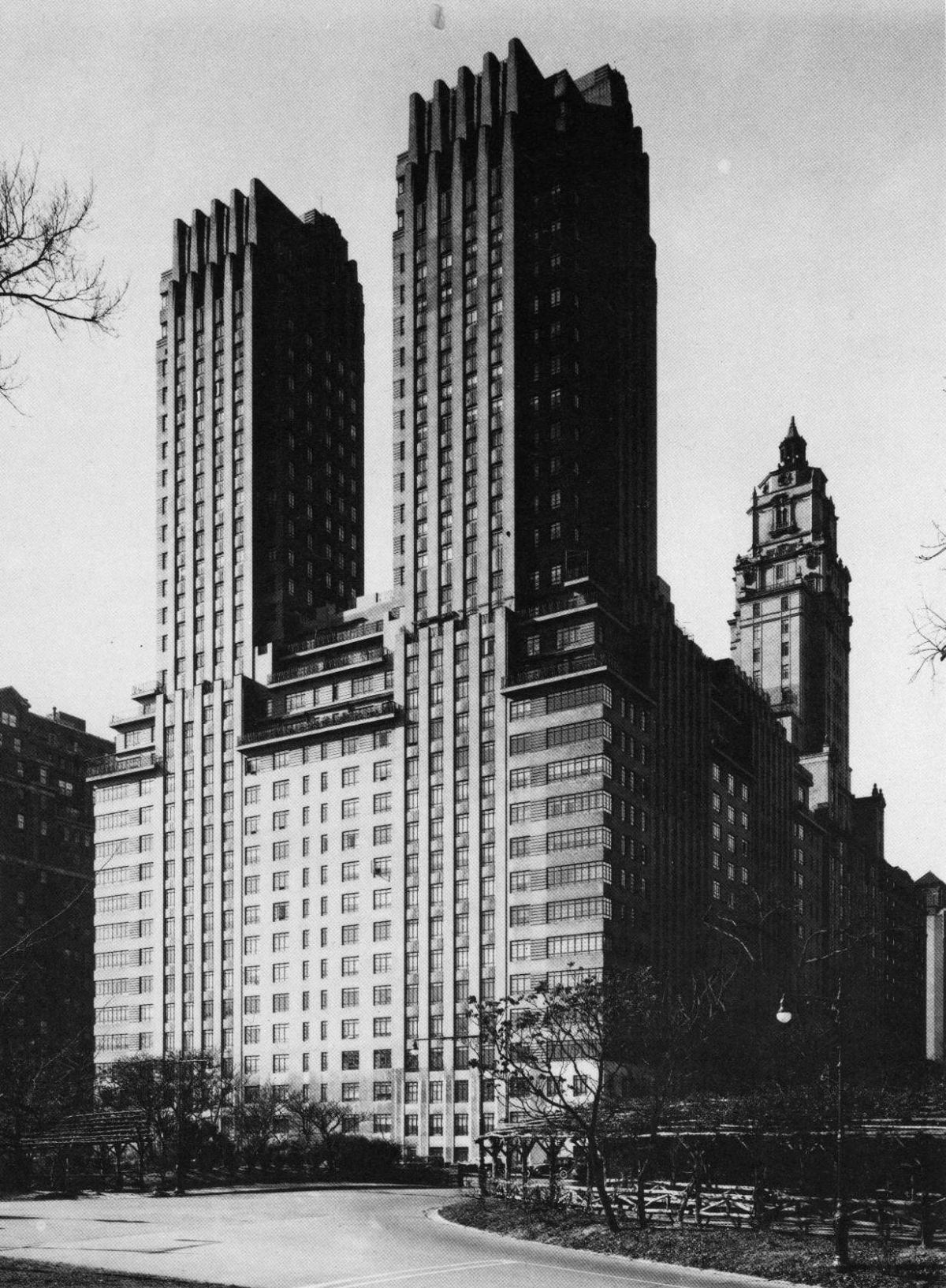 The Majestic From Central Park, 1932.