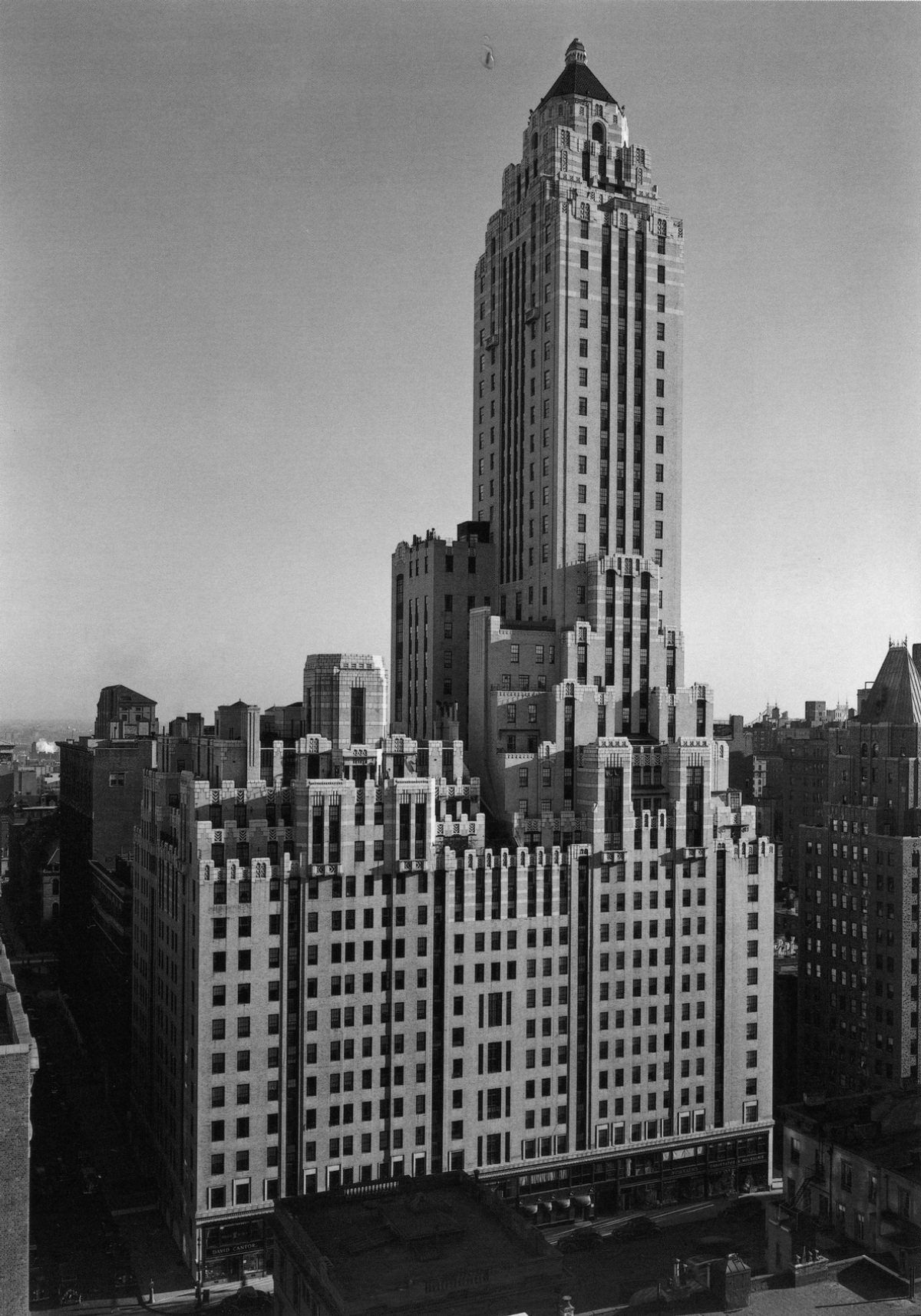 The Carlyle Hotel, 1938.