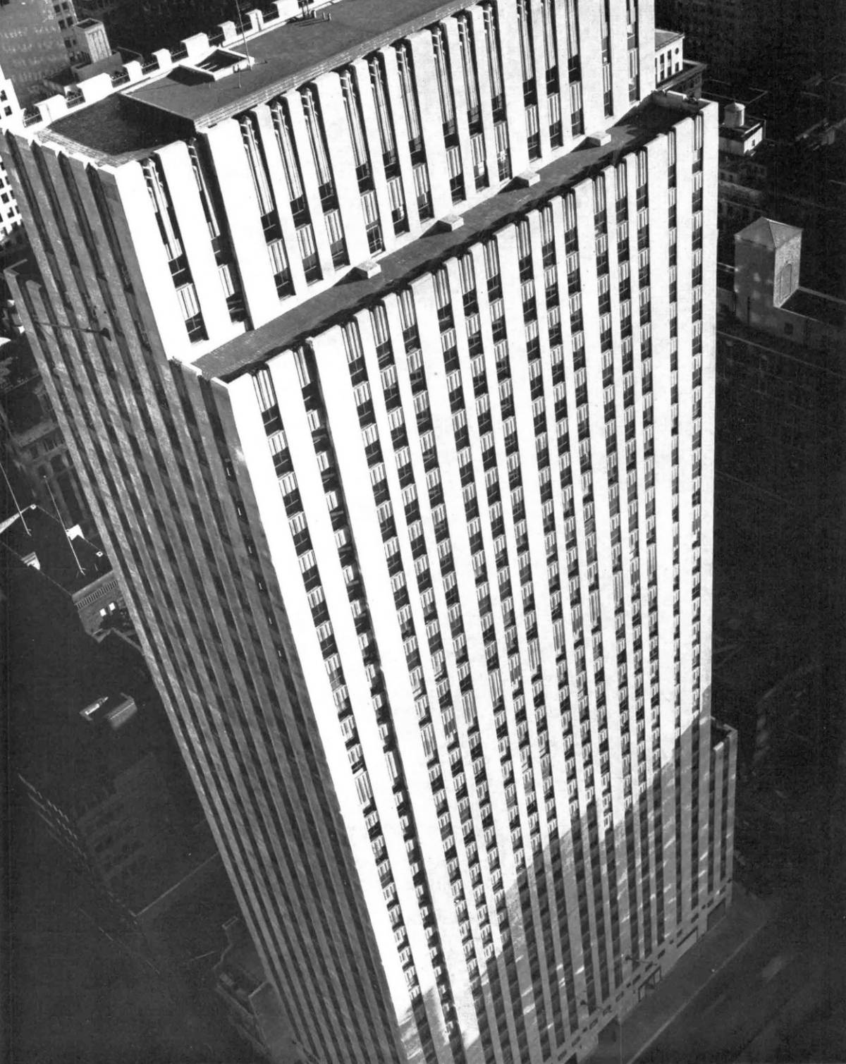 The Times &Amp;Amp; Life Building From The R.c.a. Building, 1937.