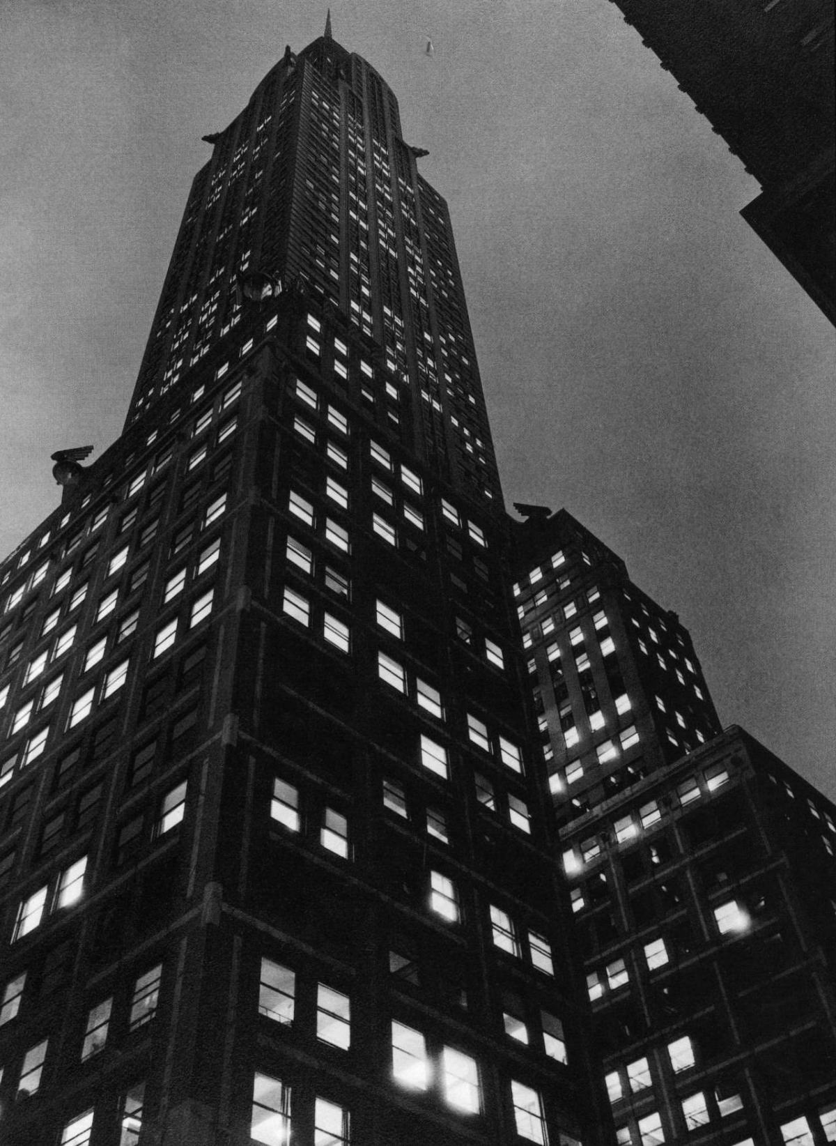 A Night View Of The Chrysler Building, 1930S.