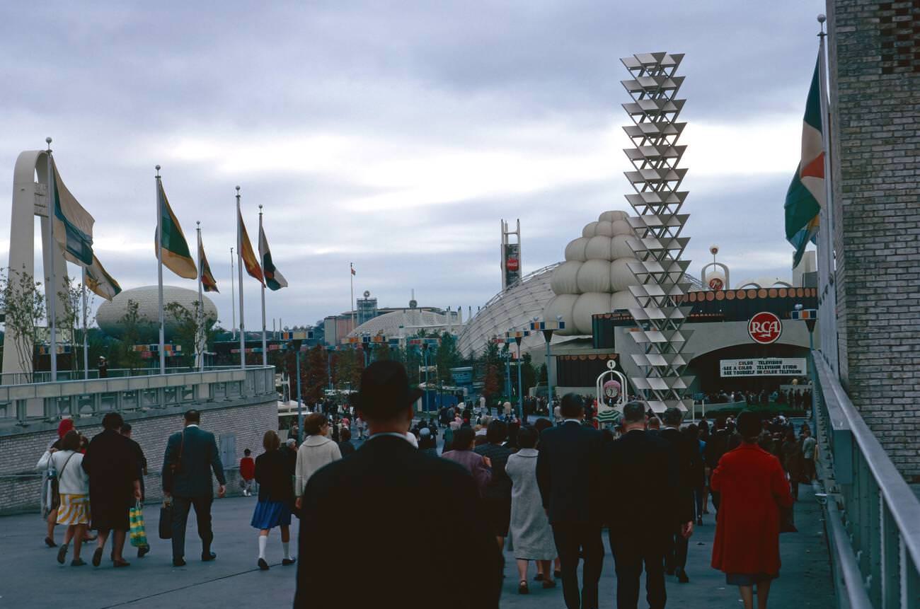 The 1964 World'S Fair At Flushing Meadows-Corona Park In Queens, 1964.