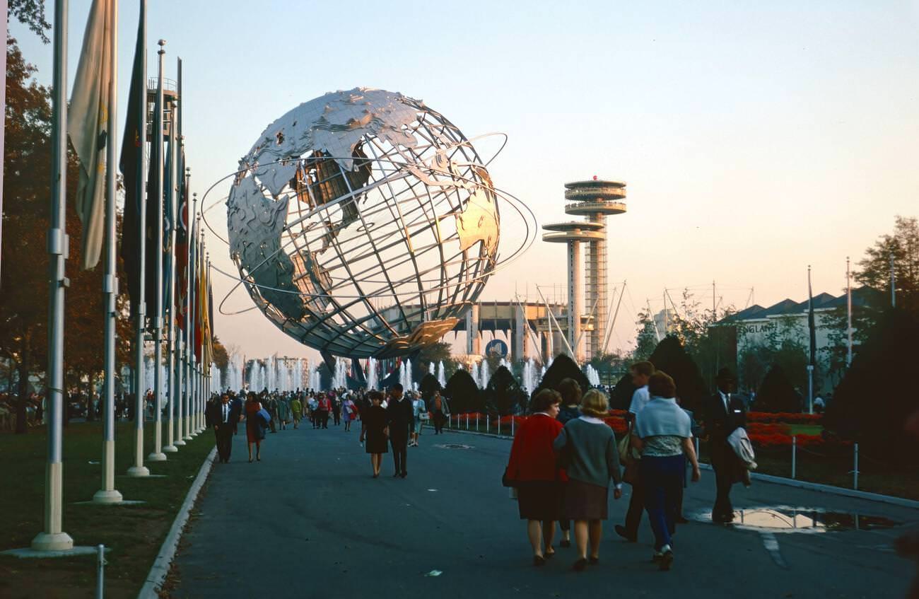 The 1964 World'S Fair At Flushing Meadows-Corona Park In Queens, 1964.