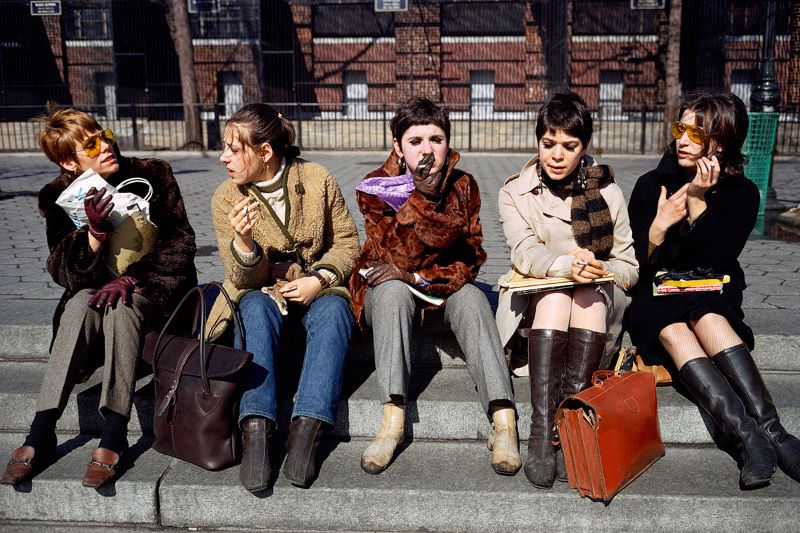 A Glimpse Into The Late 1960S New York City Through Beautiful Kodachromes By Tod Papageorge