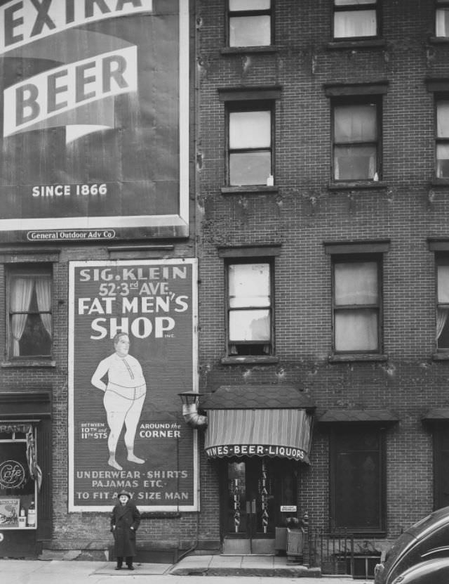 3Rd Avenue And Bowery, 1946