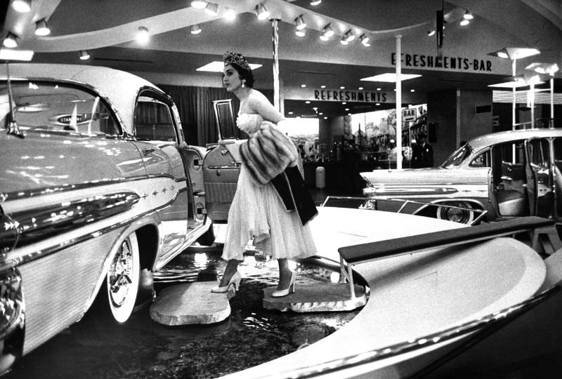 The 1956 National Automobile Show In New York City: A Glimpse Into The Future On Four Wheels