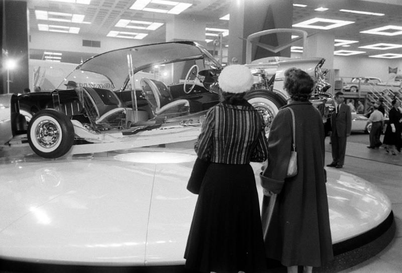 The 1956 National Automobile Show In New York City: A Glimpse Into The Future On Four Wheels