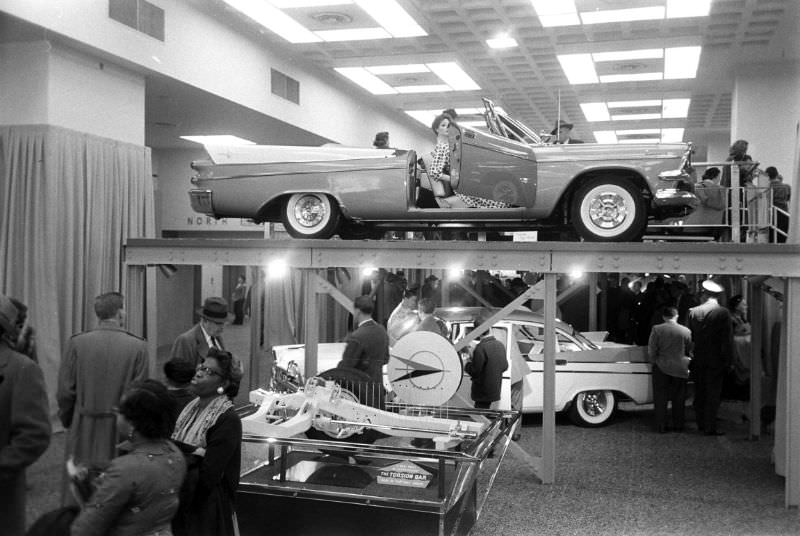 The 1956 National Automobile Show In New York City: A Glimpse Into The Future On Four Wheels