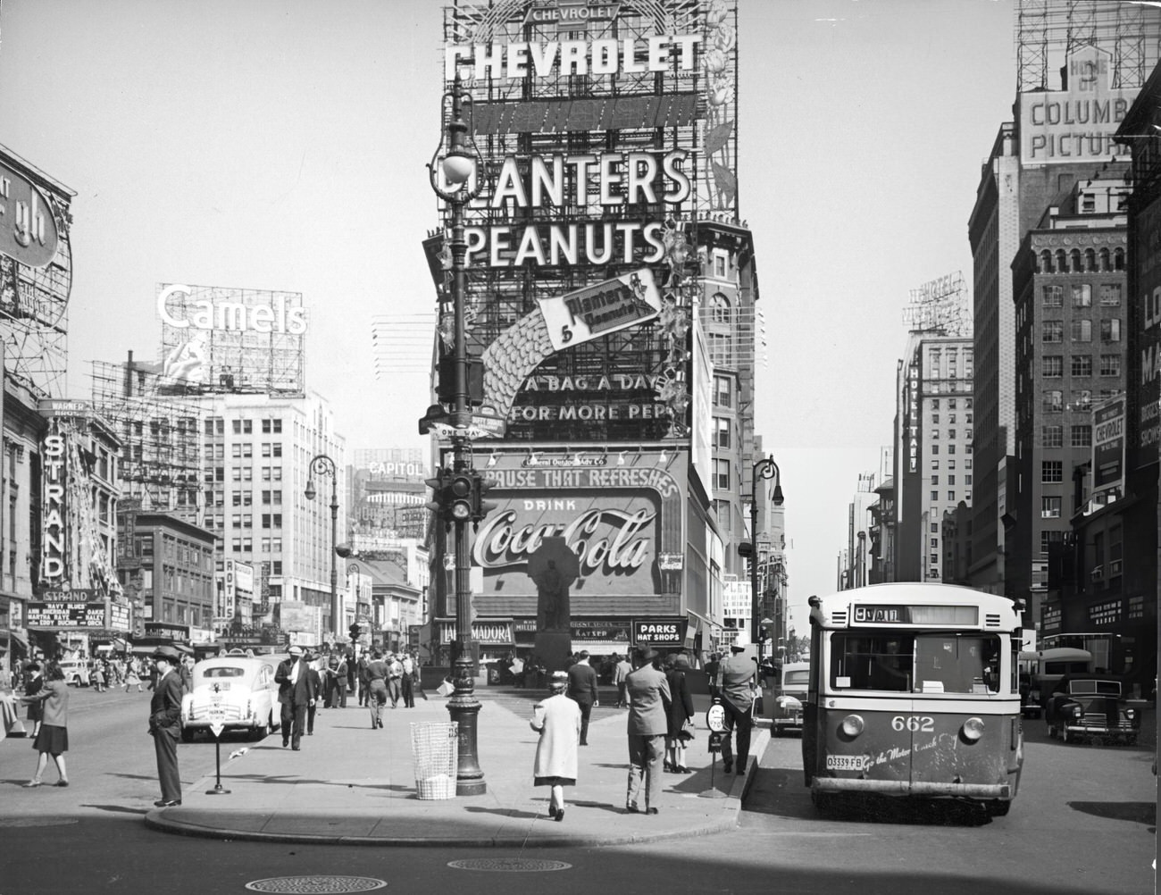 Times Square, New York City, 1941.