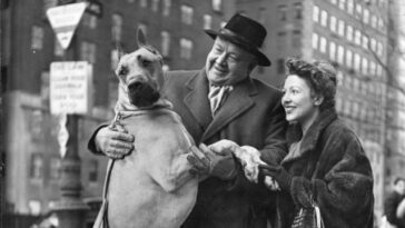 Famous people with dogs New York City