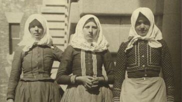 Immigrants Arriving at Ellis Island