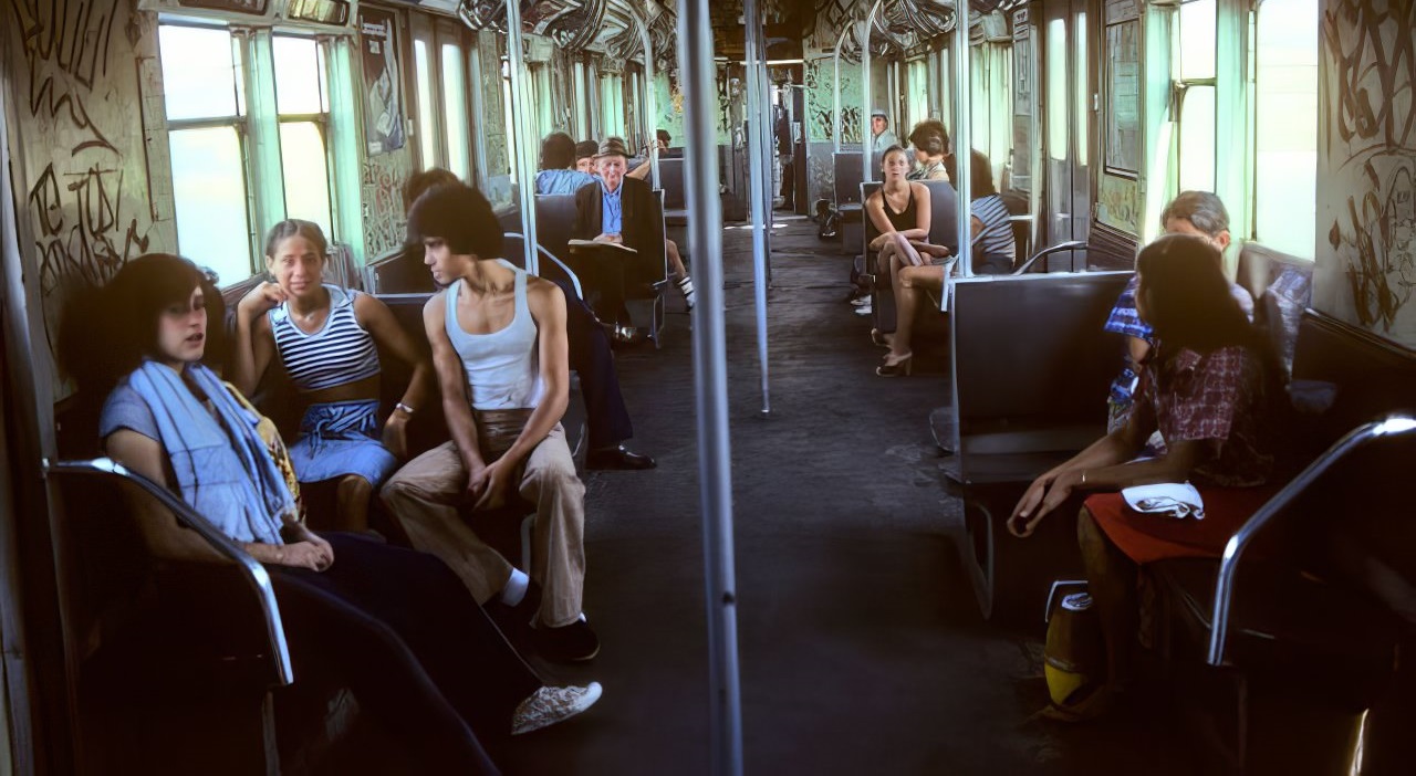 New York City Subway 70S And 80S By Willy Spiller