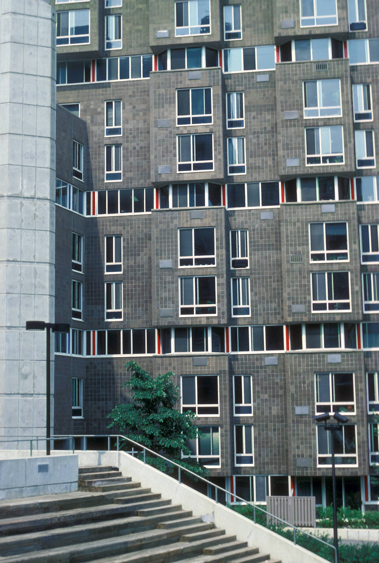 An Apartment Building On Roosevelt Island, 1977.