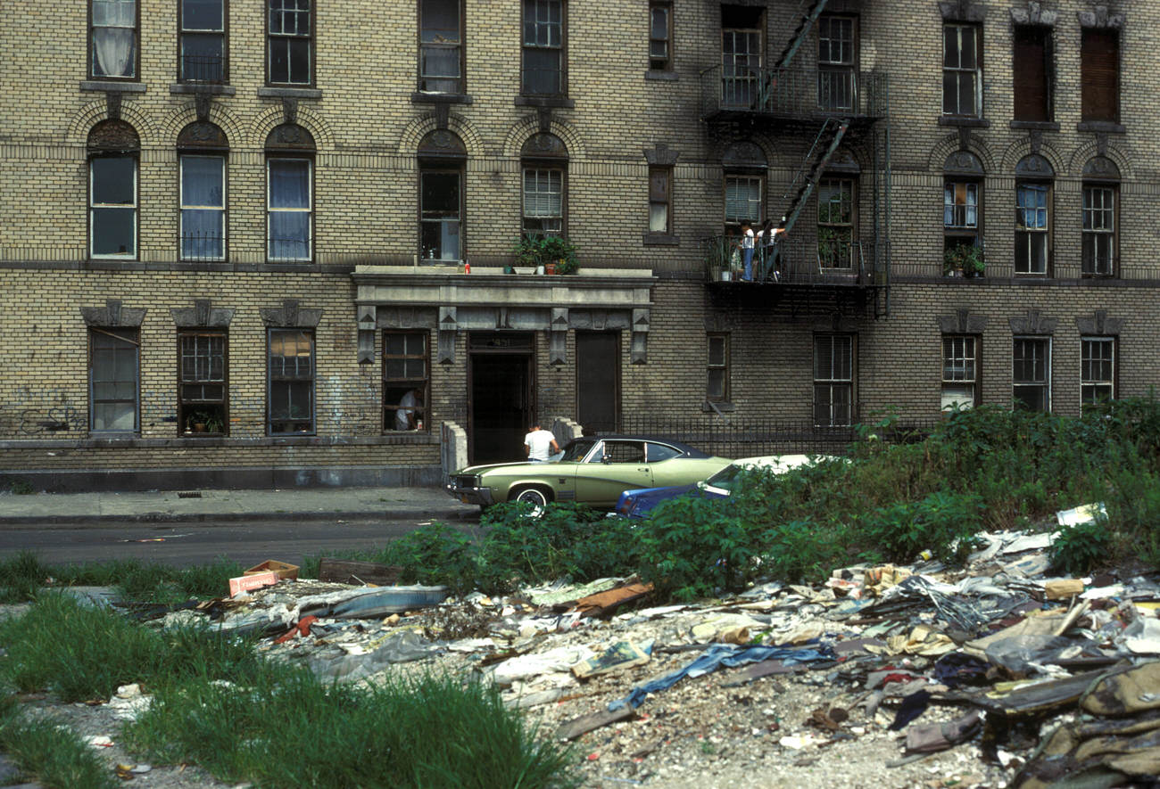 A View Of A Deteriorated Residential Area, 1978.