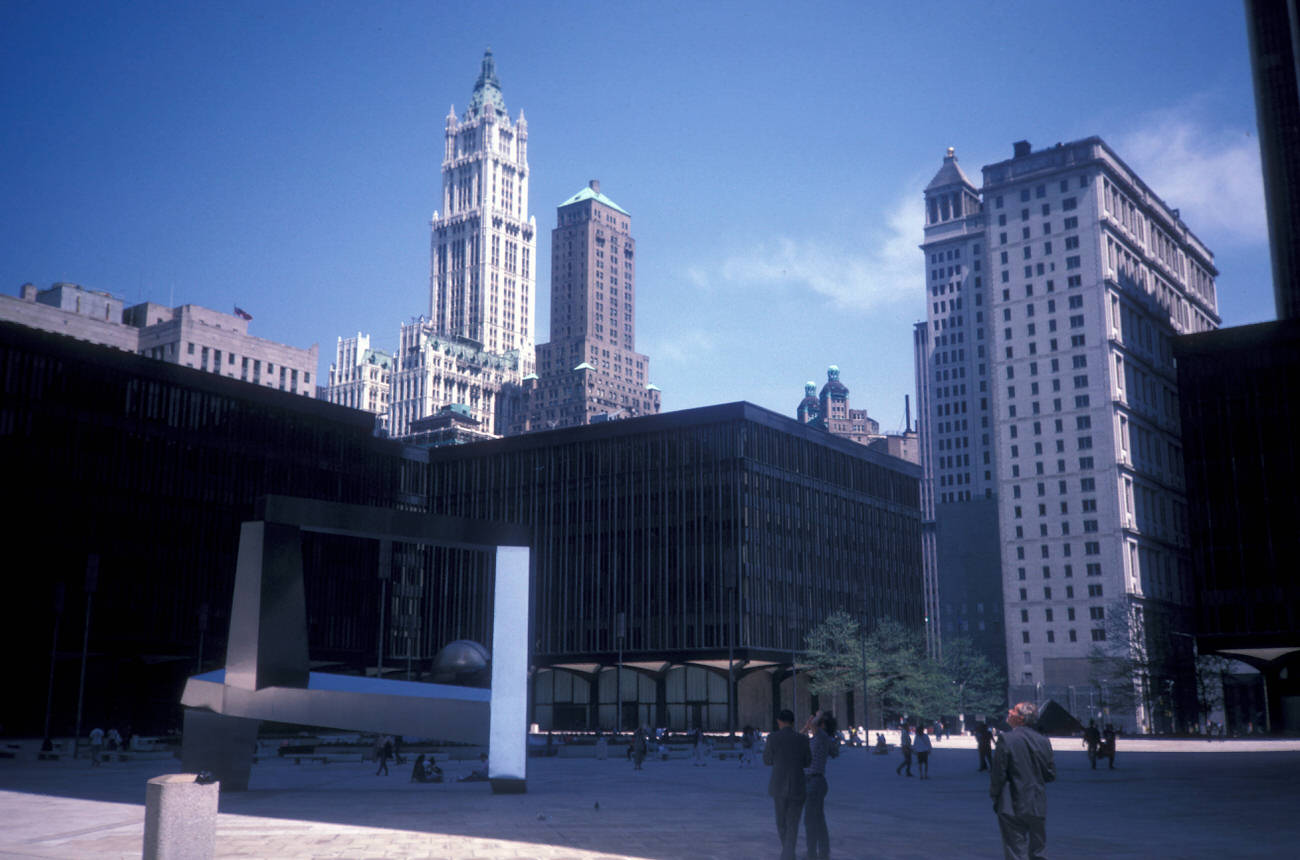 World Trade Center Plaza, 1988.