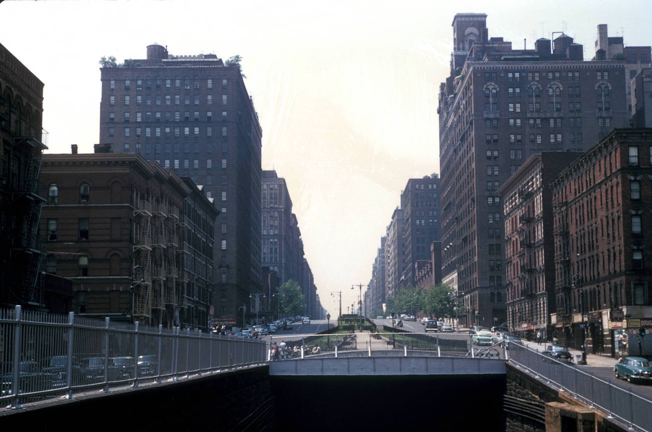 A View Of The Park Avenue Tunnel, 1956.