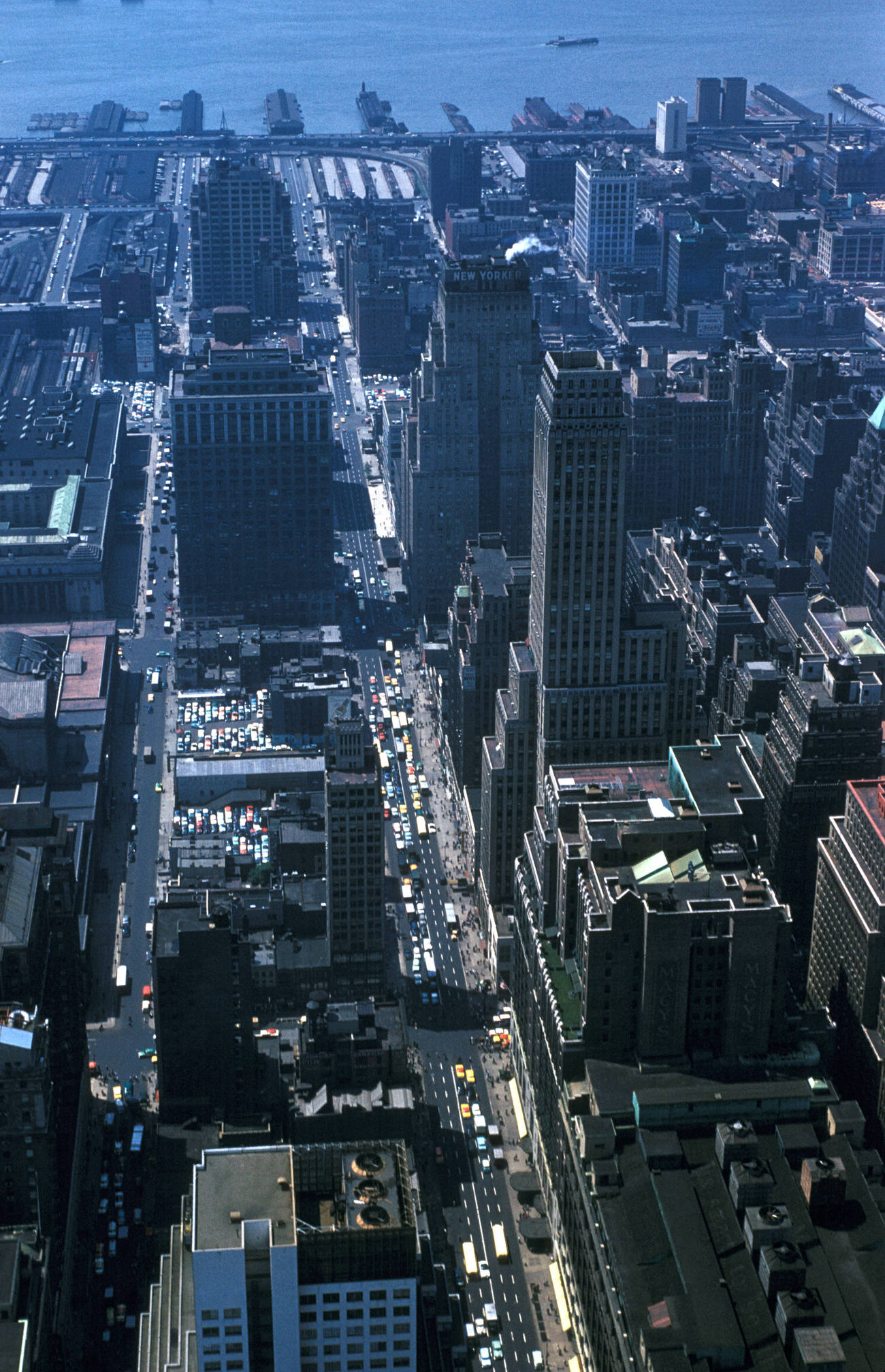 A View West From The Empire State Building, 1956.