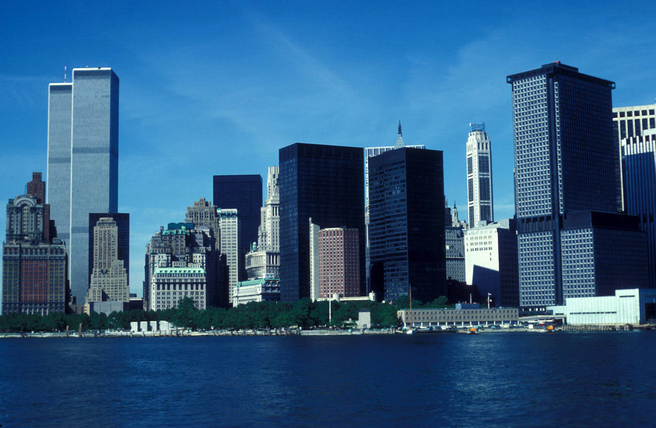 The Downtown Skyline From The Upper Bay, 1977.