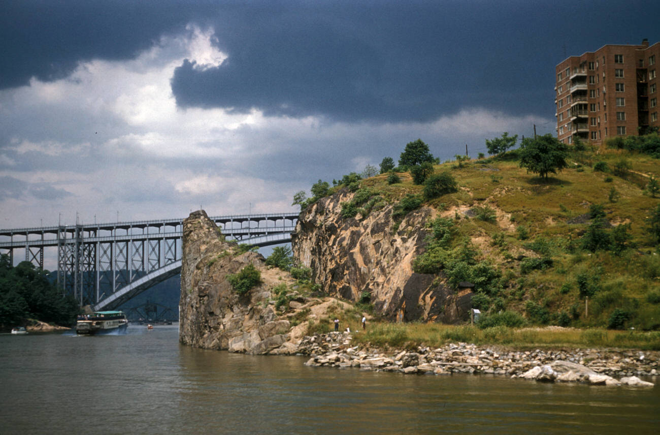 A View Of The Henry Hudson Bridge Over The Harlem River, 1956.