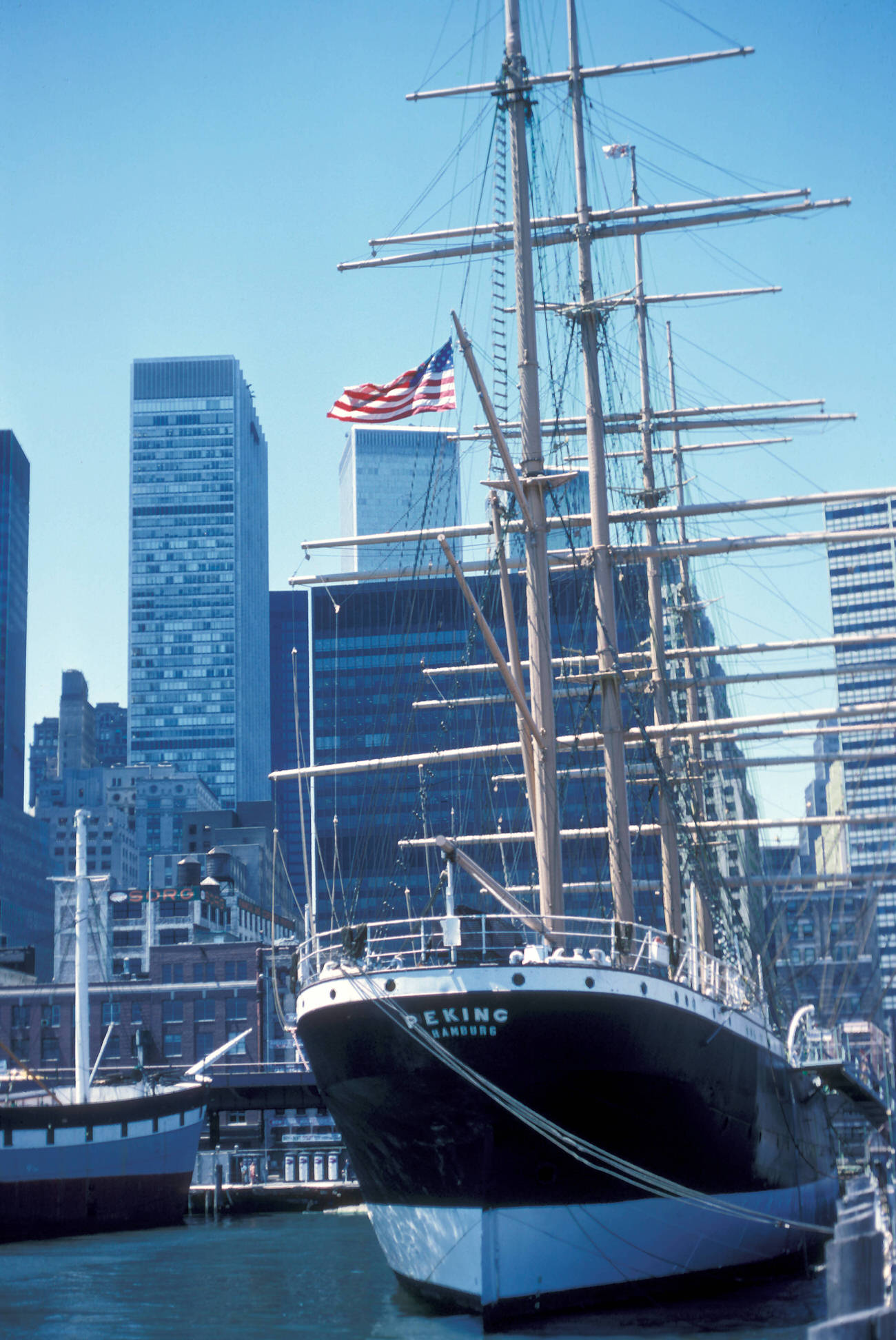 The Merchant Vessel &Amp;Quot;Peking&Amp;Quot; In The South Street Seaport Museum, 1977.