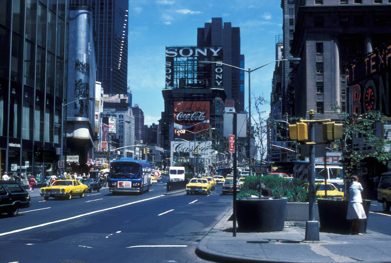 Times Square, 1977.