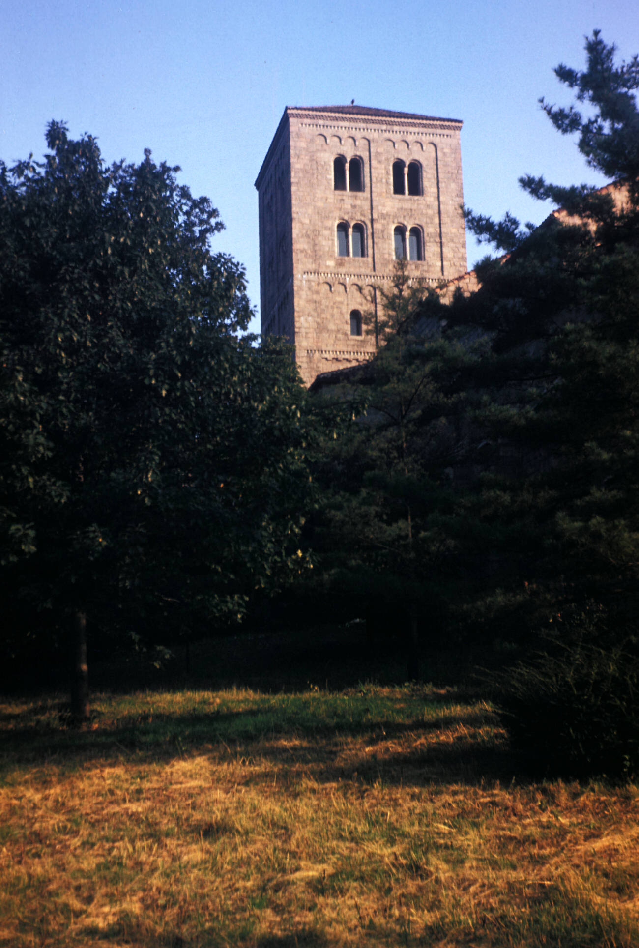 A View Of The Cloisters Museum Of Medieval Art In Fort Tryon Park, 1946.