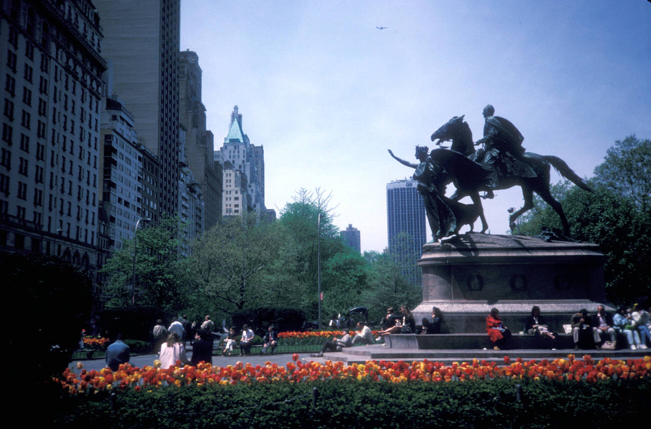 A Statue Of William Tecumseh Sherman, 1988.