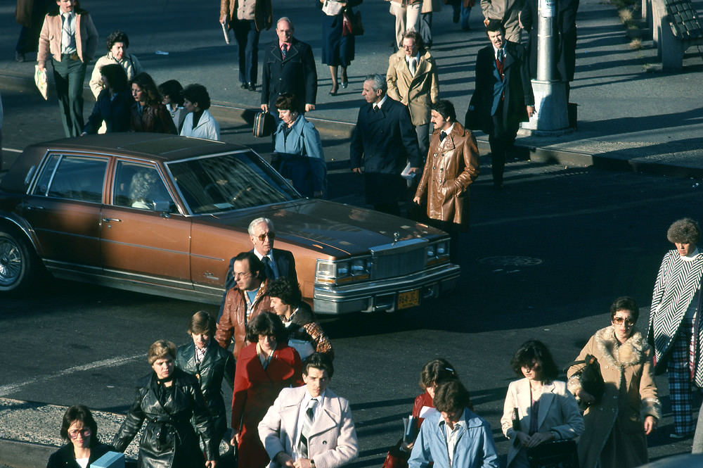 Financial District of Manhattan, 1978.