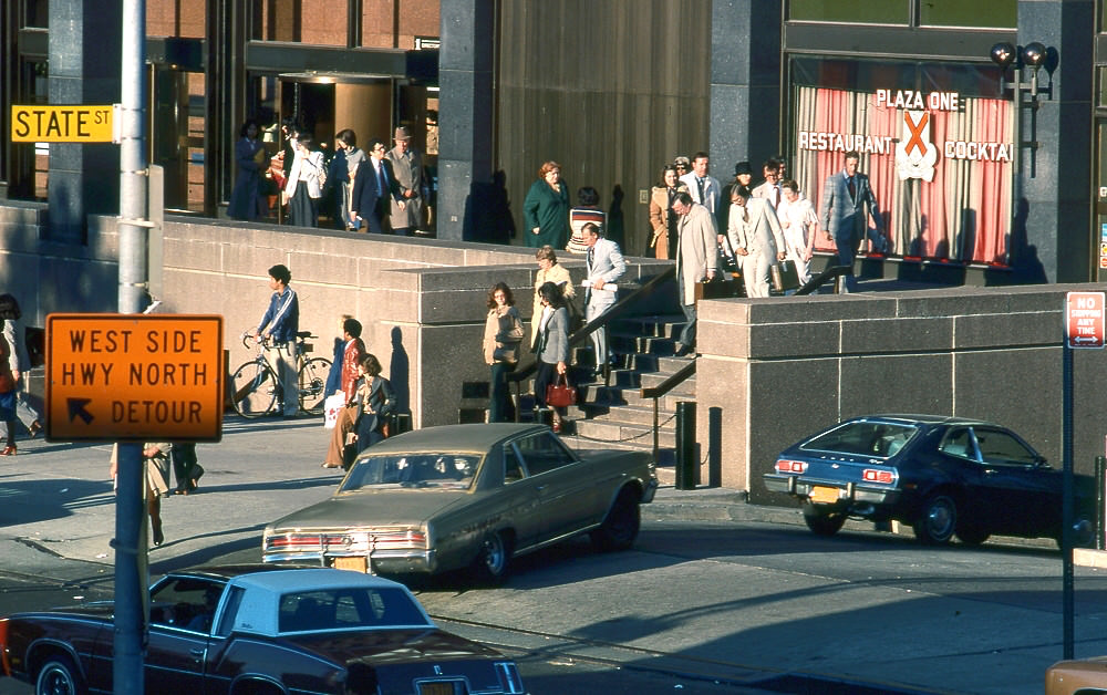 Financial District of Manhattan, 1978.