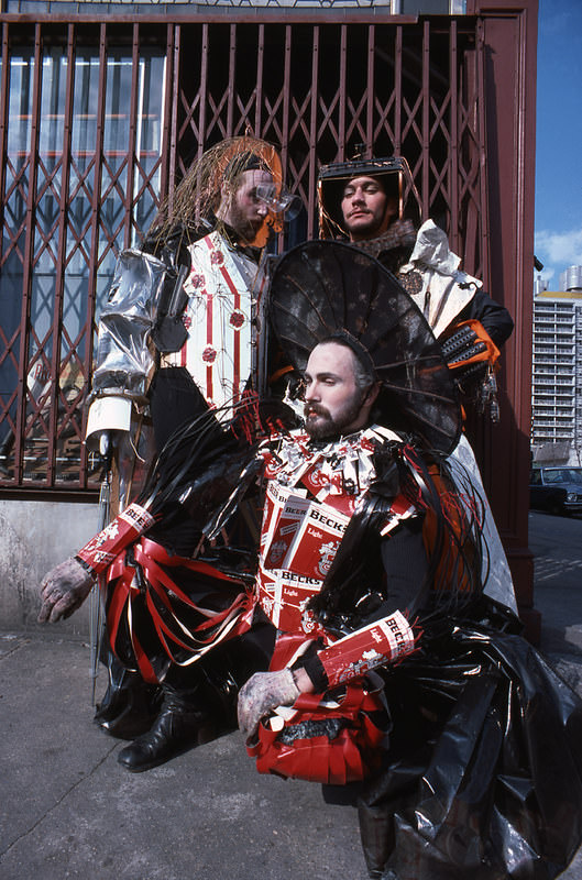 Advertising men in Manhattan, 1978.