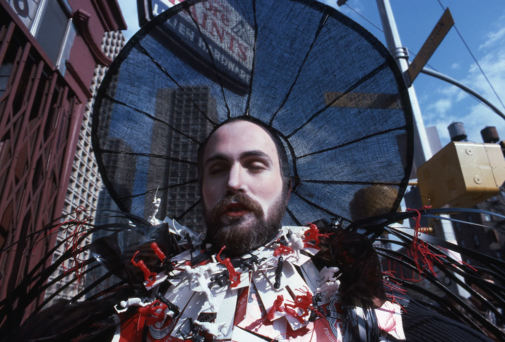 An advertising man in Manhattan, 1978.