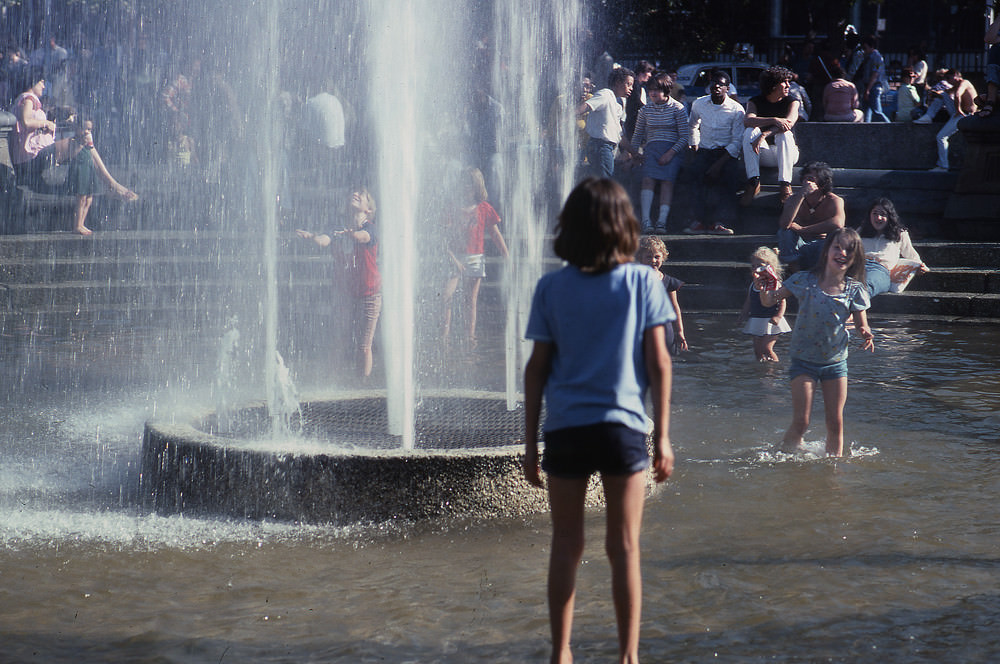 Washington Square Park, Manhattan, 1978.