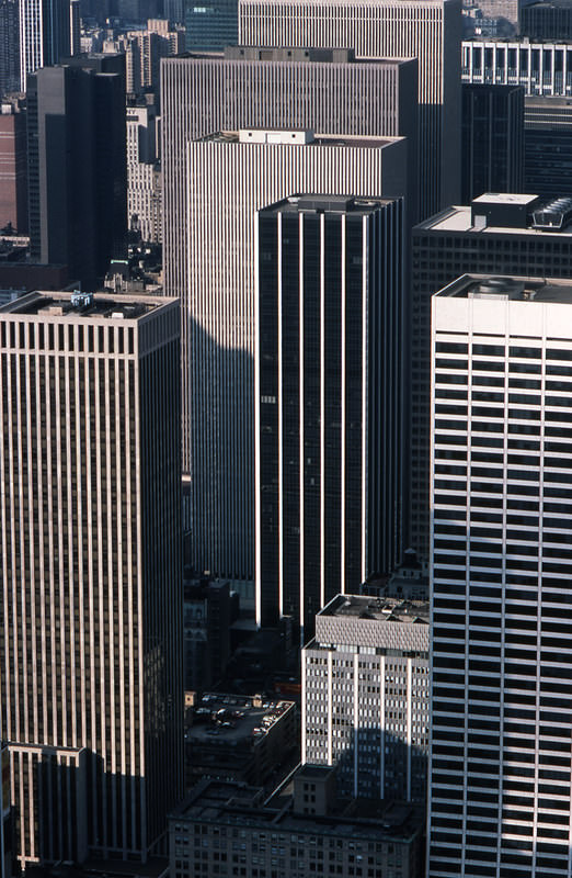 Downtown Manhattan, 1978.