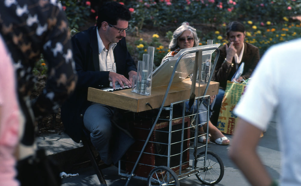 Washington Square Park, Manhattan, 1978.