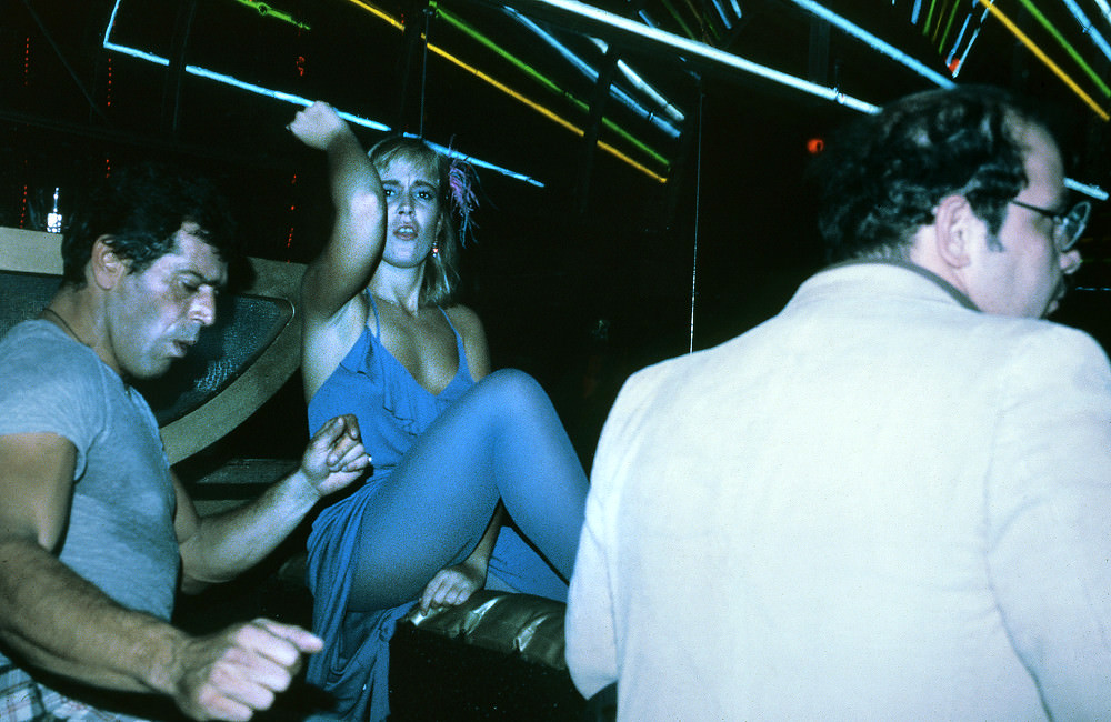 Studio 54, W 54th Street, Manhattan, 1978.