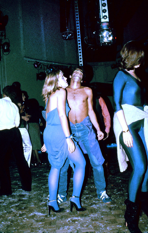 Studio 54, W 54th Street, Manhattan, 1978.