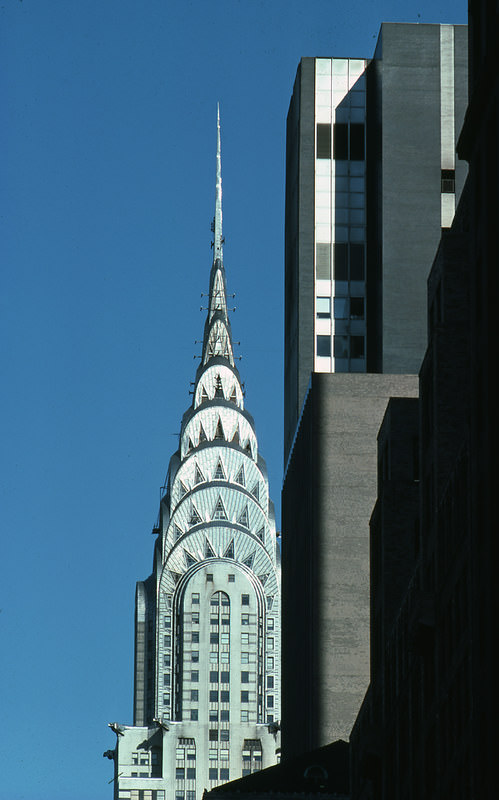 Chrysler Building in Manhattan, 1978.