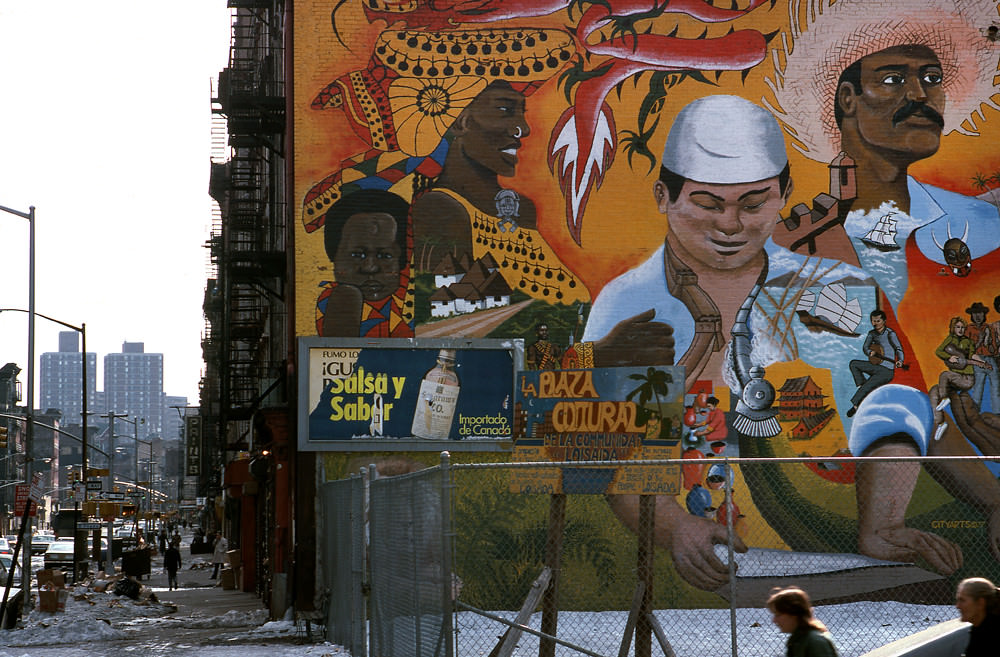 Loisaida Community, Lower East Side, Manhattan, 1978.