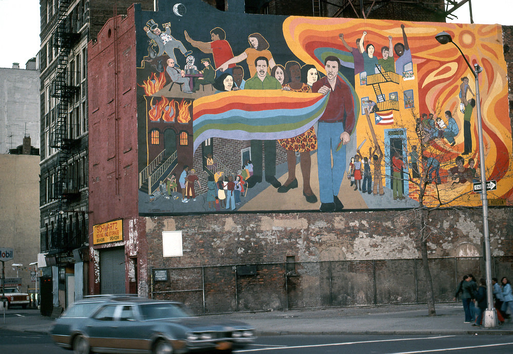 Puerto Rican mural painting by artist Robert Lulo.