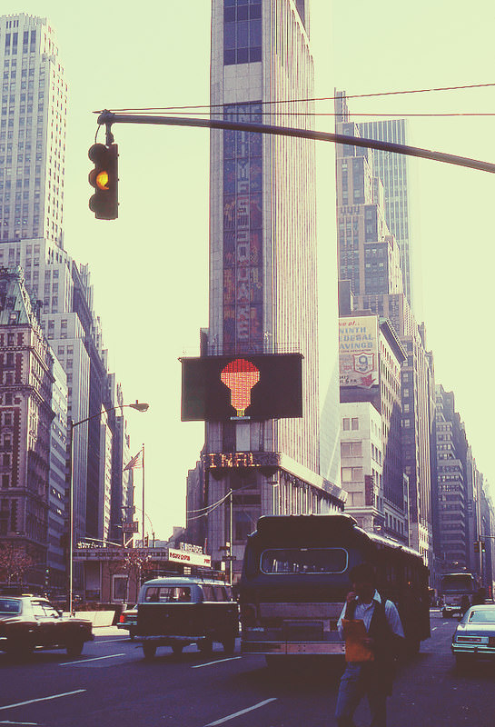 Times Square, Manhattan, 1977.