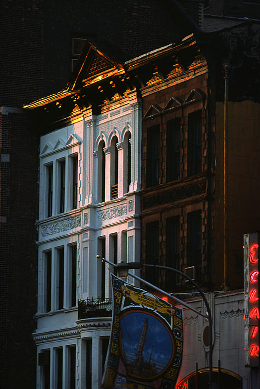 Éclair in Manhattan, 1978.