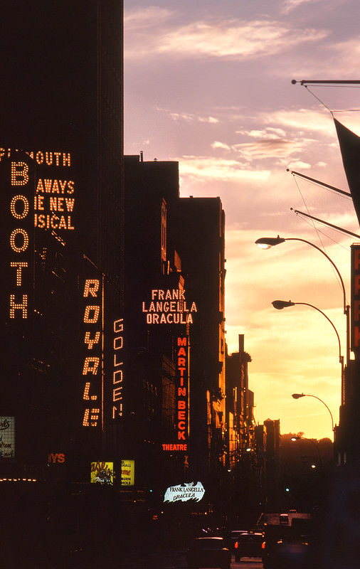 Dracula at the Martin Beck Theatre, 1978.
